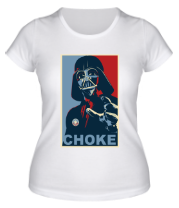 Женская футболка Darth Vader Сhoke фото