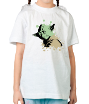 Детская футболка Yoda фото