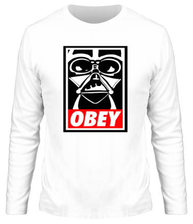Мужская футболка длинный рукав Star Wars Obey