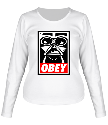 Женская футболка длинный рукав Star Wars Obey