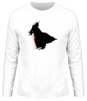 Мужская футболка длинный рукав Darth Vader blots