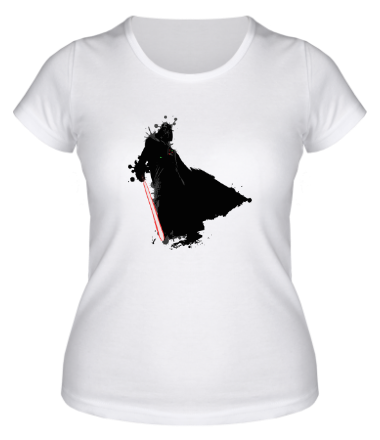 Женская футболка Darth Vader blots