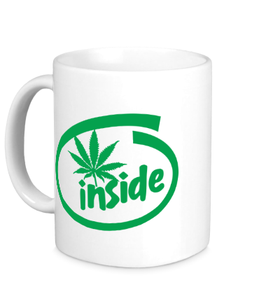 Кружка Marijuana Inside