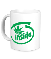 Кружка Marijuana Inside фото
