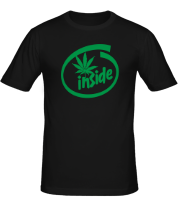 Мужская футболка Marijuana Inside фото