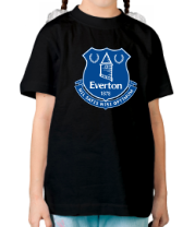 Детская футболка Everton big logo фото