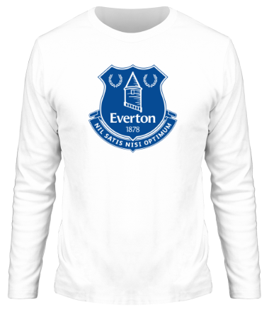 Мужская футболка длинный рукав Everton big logo