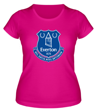 Женская футболка Everton big logo