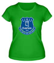 Женская футболка Everton big logo фото