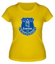 Женская футболка Everton big logo фото