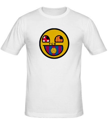 Мужская футболка Барселона смайл