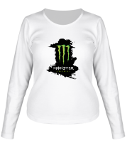 Женская футболка длинный рукав Grunge Energy