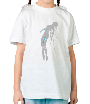 Детская футболка Девушка призрак