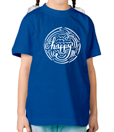 Детская футболка Счастье