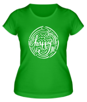Женская футболка Счастье фото