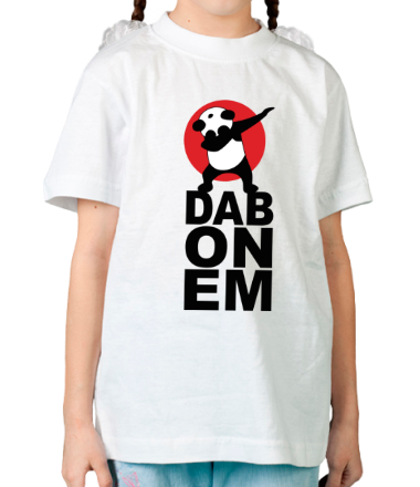 Детская футболка DAB ON EM