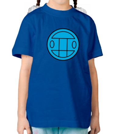 Детская футболка Грибы (logo blue)