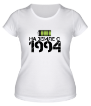 Женская футболка На земле с 1994