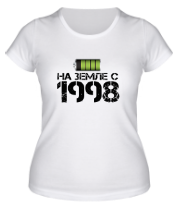 Женская футболка На земле с 1998