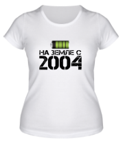 Женская футболка На земле с 2004 фото