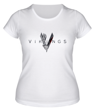 Женская футболка Викинги