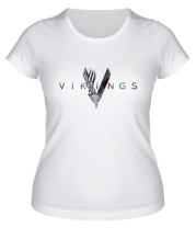 Женская футболка Викинги фото