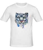 Мужская футболка Icy Snow Leopard фото