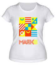 Женская футболка Маяк_fluor_2