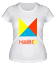 Женская футболка Маяк_fluor_1