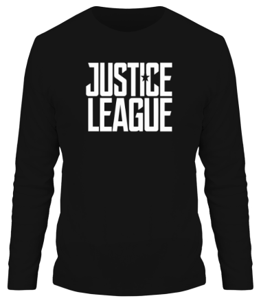 Мужская футболка длинный рукав Justice League