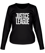 Женская футболка длинный рукав Justice League фото