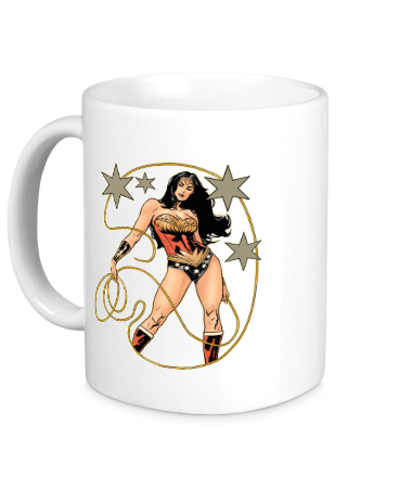 Кружка Wonder Woman old print