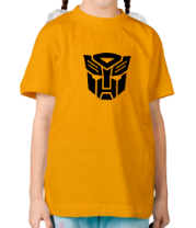 Детская футболка Autobots logo фото