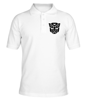 Мужская футболка поло Autobots logo фото