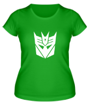 Женская футболка Decepticons logo фото