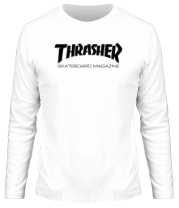 Мужская футболка длинный рукав Thrasher Scateboard Magazine фото