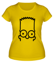 Женская футболка Bart Simpson