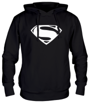 Толстовка худи Superman logo from Batman v Superman Dawn of Justice фото