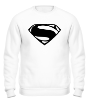 Толстовка без капюшона Superman logo from Batman v Superman Dawn of Justice