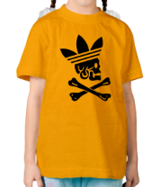 Детская футболка Череп пирата фото