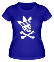Женская футболка Череп пирата фото