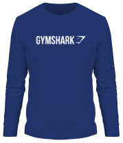 Мужская футболка длинный рукав Gymshark logo text