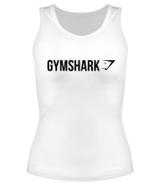 Женская майка борцовка Gymshark logo text фото