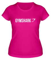 Женская футболка Gymshark logo text фото