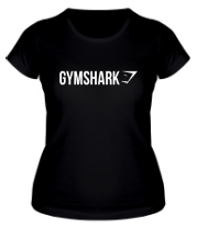 Женская футболка Gymshark logo text фото