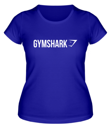 Женская футболка Gymshark logo text