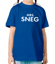 Детская футболка MRS.SNEG фото