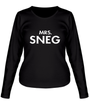 Женская футболка длинный рукав MRS.SNEG фото