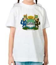 Детская футболка Герб города Курган фото