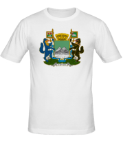 Мужская футболка Герб города Курган